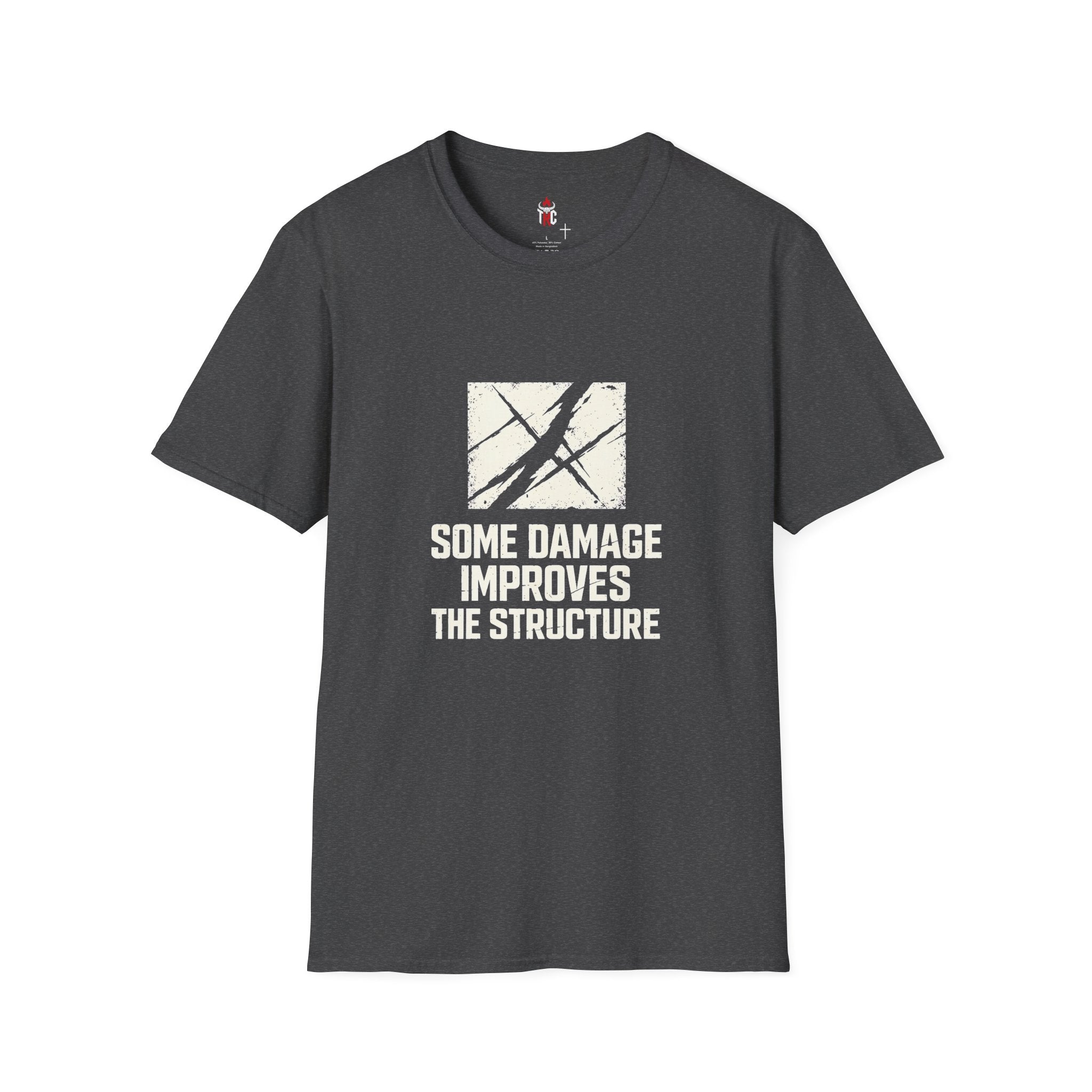 Some Damage Improves the Structure T‑Shirt