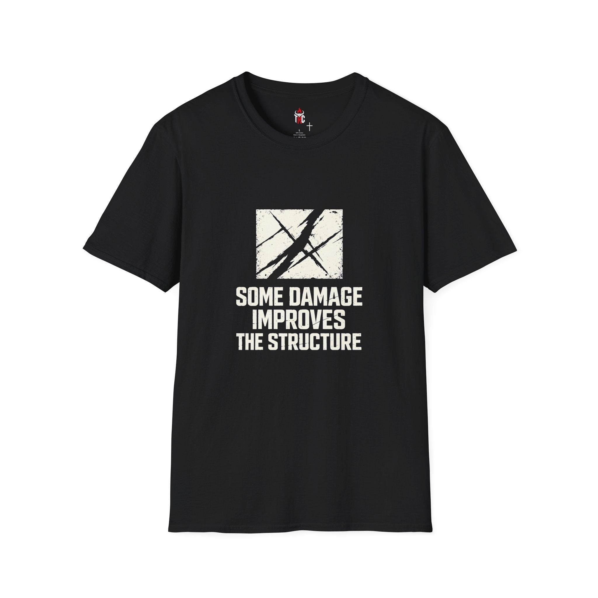 Some Damage Improves the Structure T‑Shirt